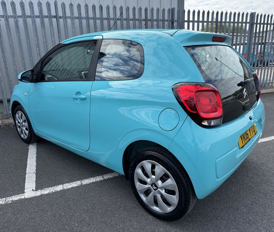 Citroen C1 Hatchback 1.0 Feel 2016 YK16YTO Blue #4