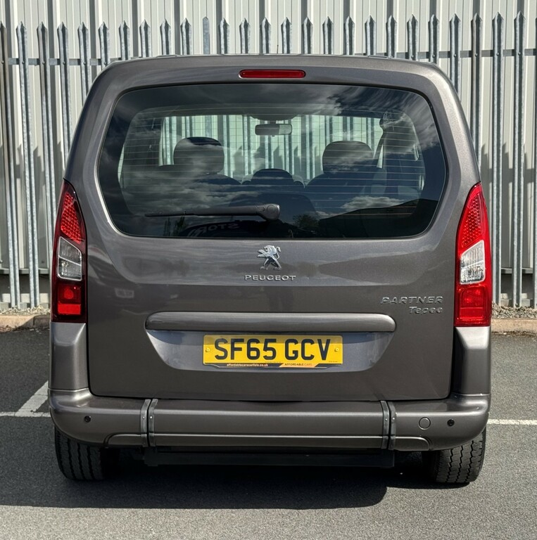 Peugeot Partner Tepee Mpv 1.6 Active Horizon Wheel Chair Access Vehicle Grey #6