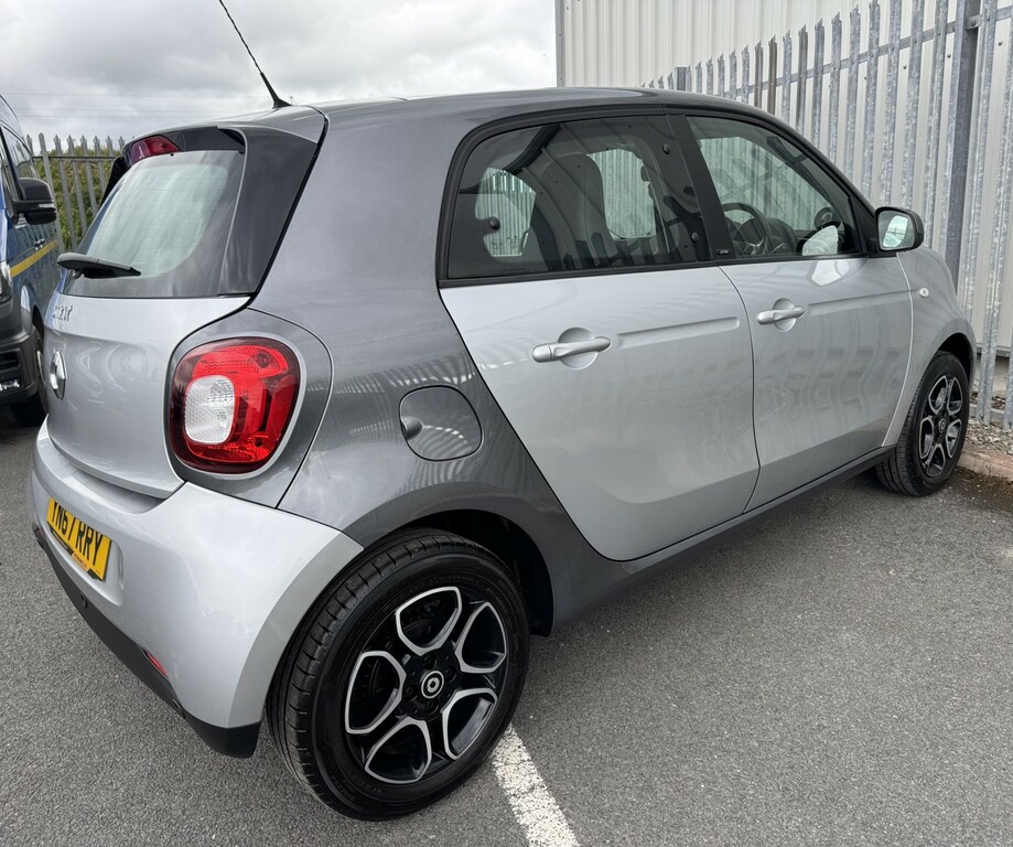 Smart Forfour Hatchback 1.0 Prime Premium 2017 YN67RRY Grey #5