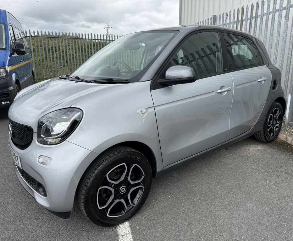Smart Forfour Hatchback 1.0 Prime Premium 2017 YN67RRY Grey #2