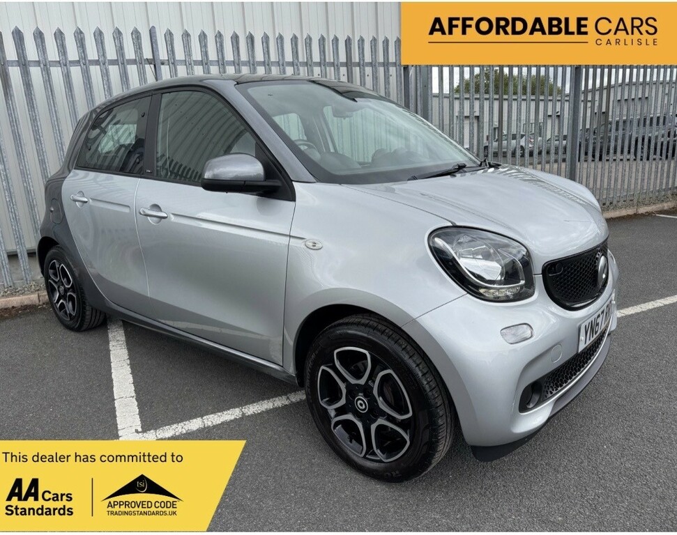 Smart Forfour Hatchback 1.0 Prime Premium 2017 Grey