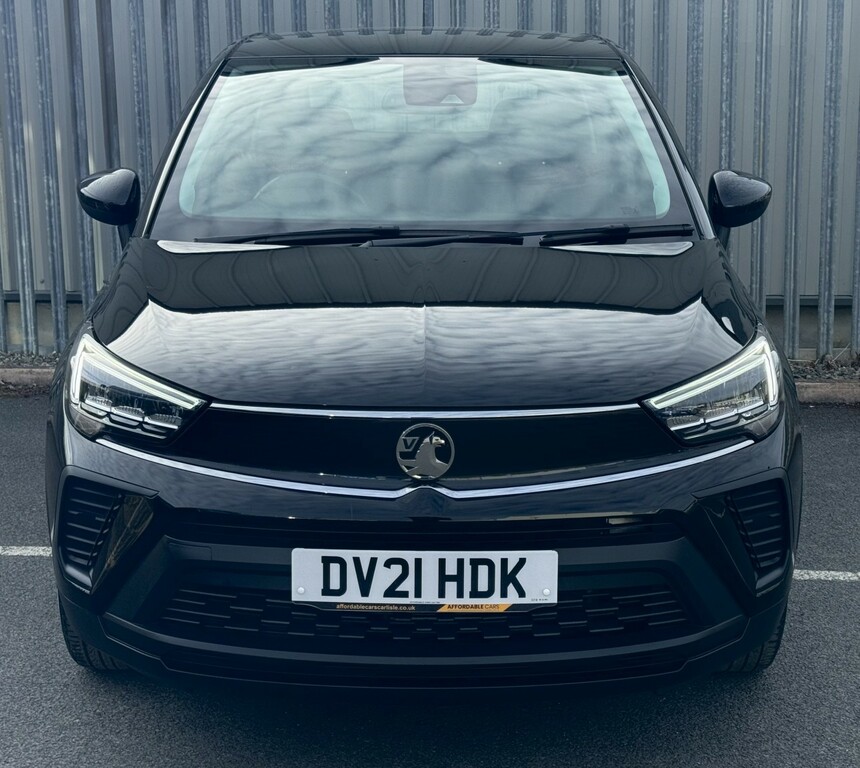 Vauxhall Crossland Suv 1.2 Se 2021 DV21HDK Black #3