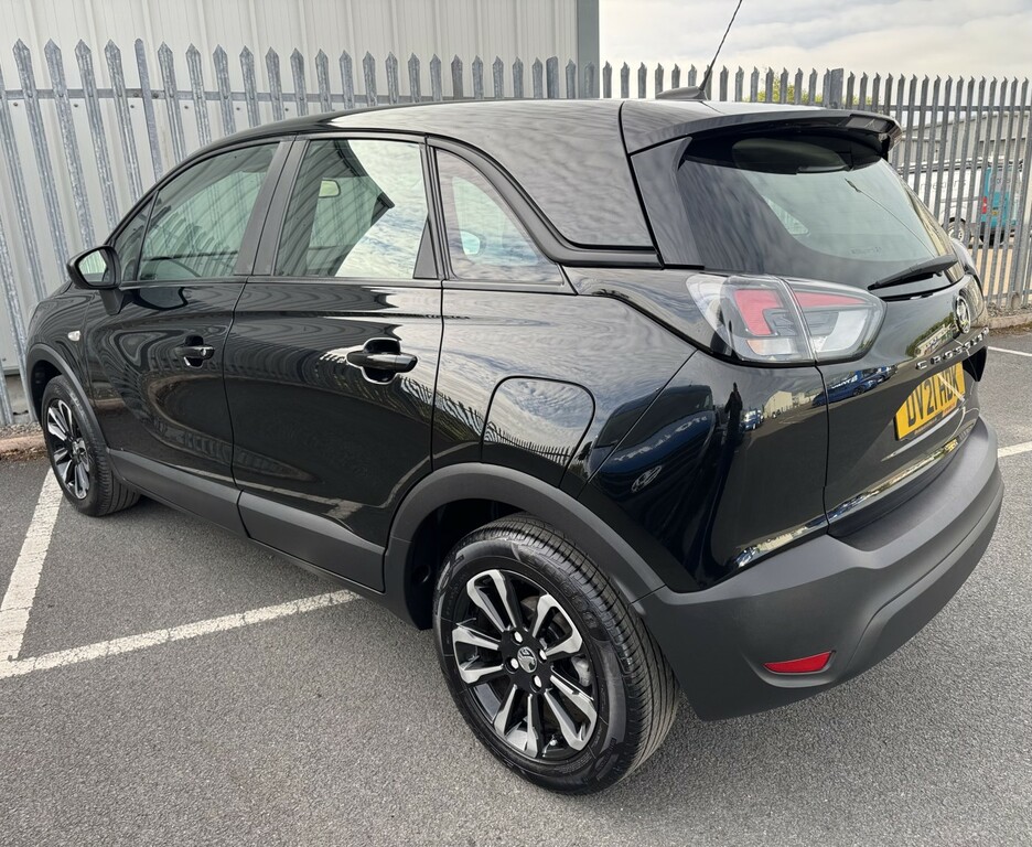 Vauxhall Crossland Suv 1.2 Se 2021 DV21HDK Black #4