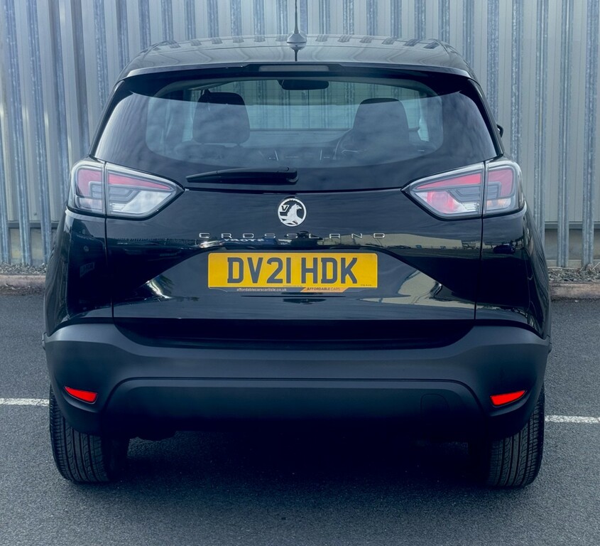 Vauxhall Crossland Suv 1.2 Se 2021 DV21HDK Black #6