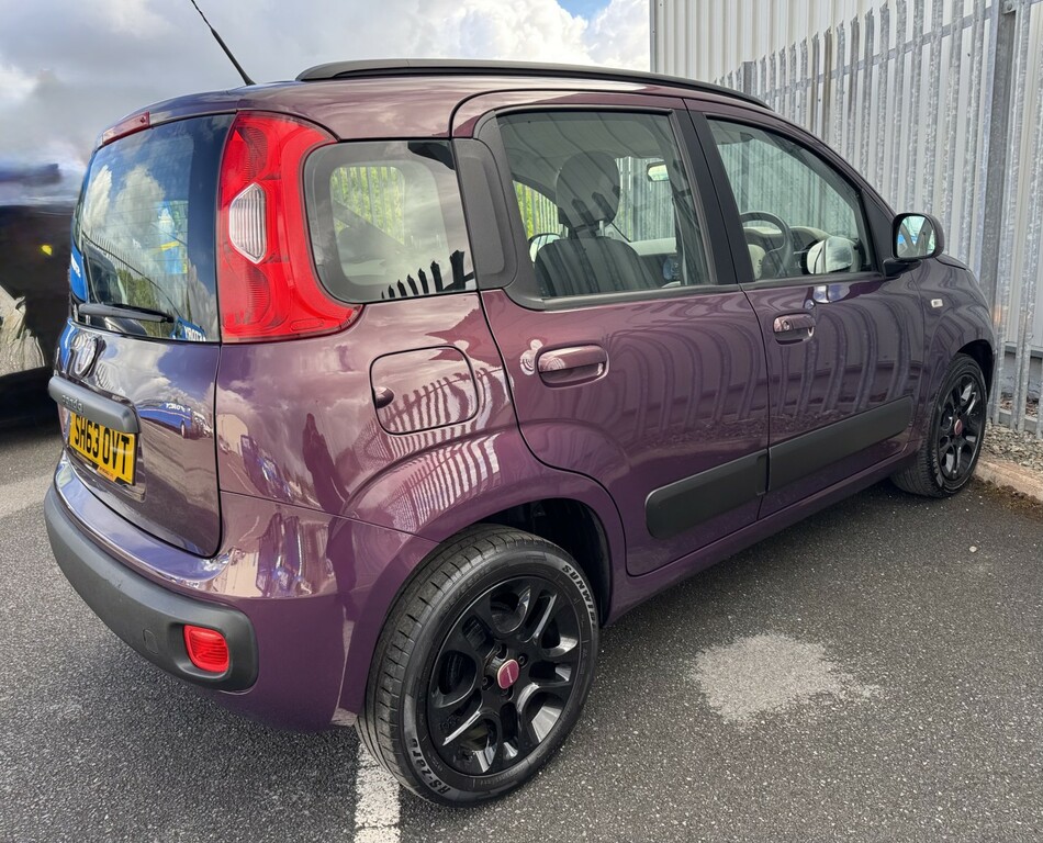 Fiat Panda Hatchback 1.2 Lounge 2013 SH63OVT Purple #5