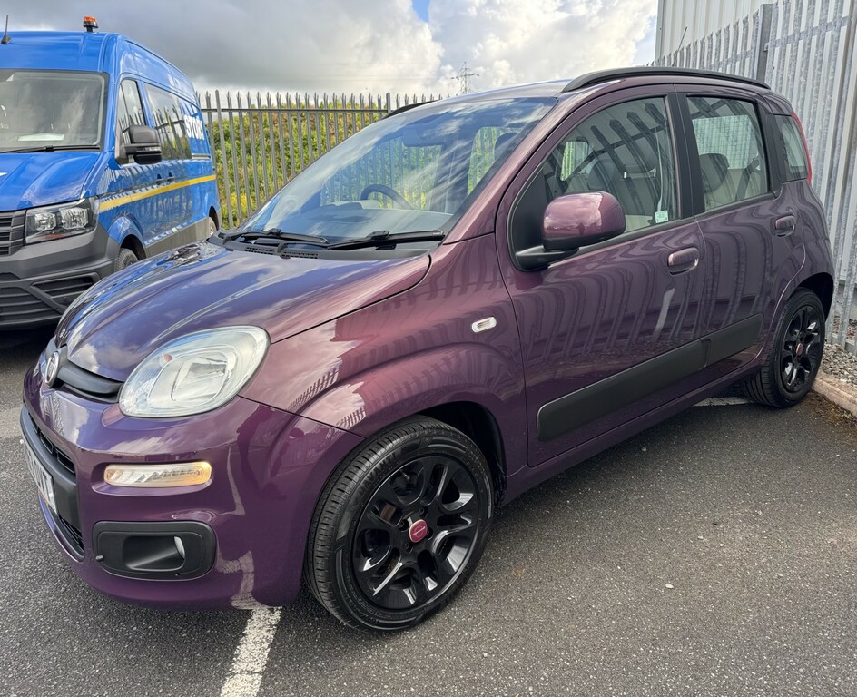 Fiat Panda Hatchback 1.2 Lounge 2013 SH63OVT Purple #2