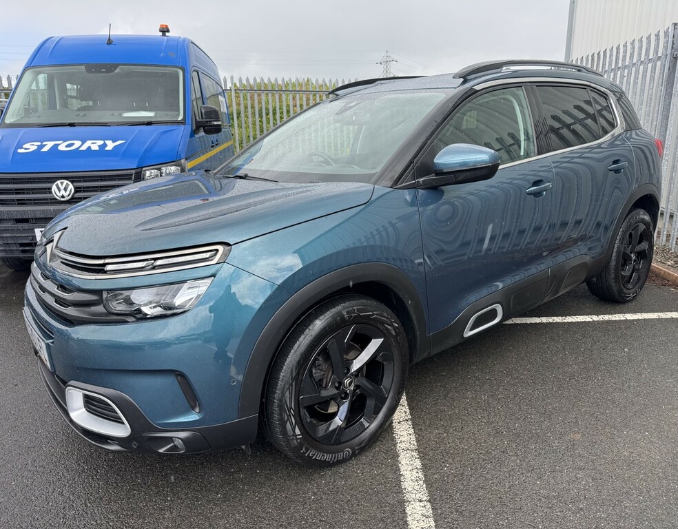 Citroen C5 Aircross Suv 1.5 Hdi Flair 2020 MJ20LFL Blue #2