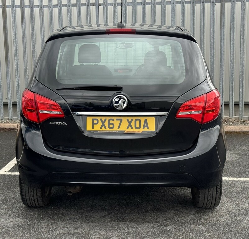 Vauxhall Meriva Mpv Life 1.4 2017 PX67XOA Black #6