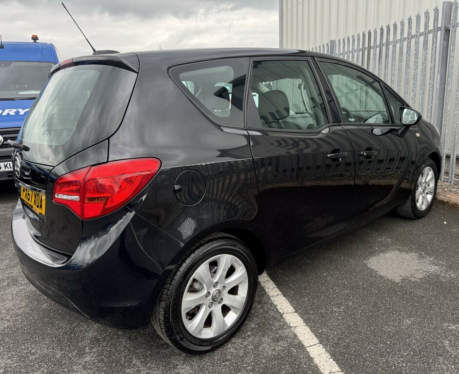 Vauxhall Meriva Mpv Life 1.4 2017 PX67XOA Black #5