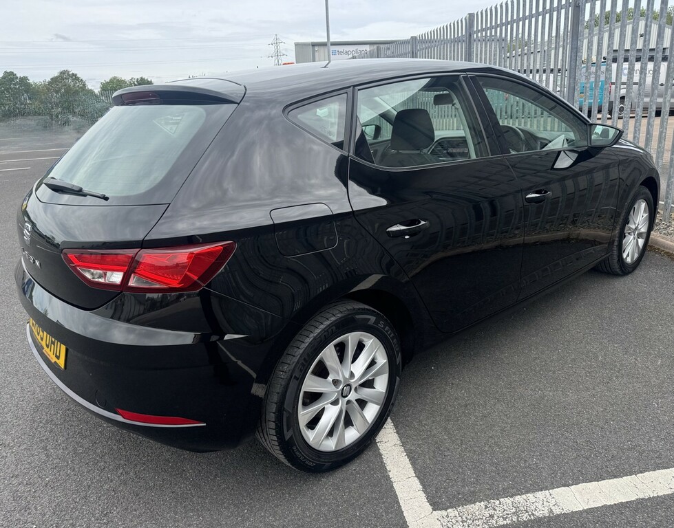 Seat Leon Hatchback 1.5 Tsi Evo Se 2019 CX69UHD Black #5