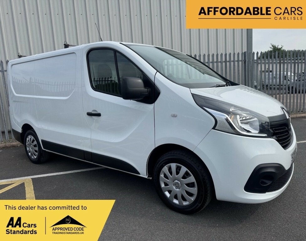 Renault Trafic Panel Van 1.6 Dci Business No Vat 2018 White