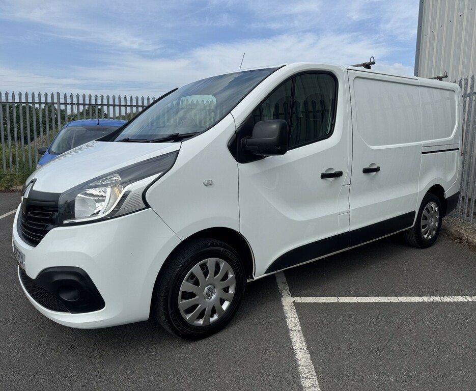 Renault Trafic Panel Van 1.6 Dci Business No Vat 2018 SC18FCX White #2