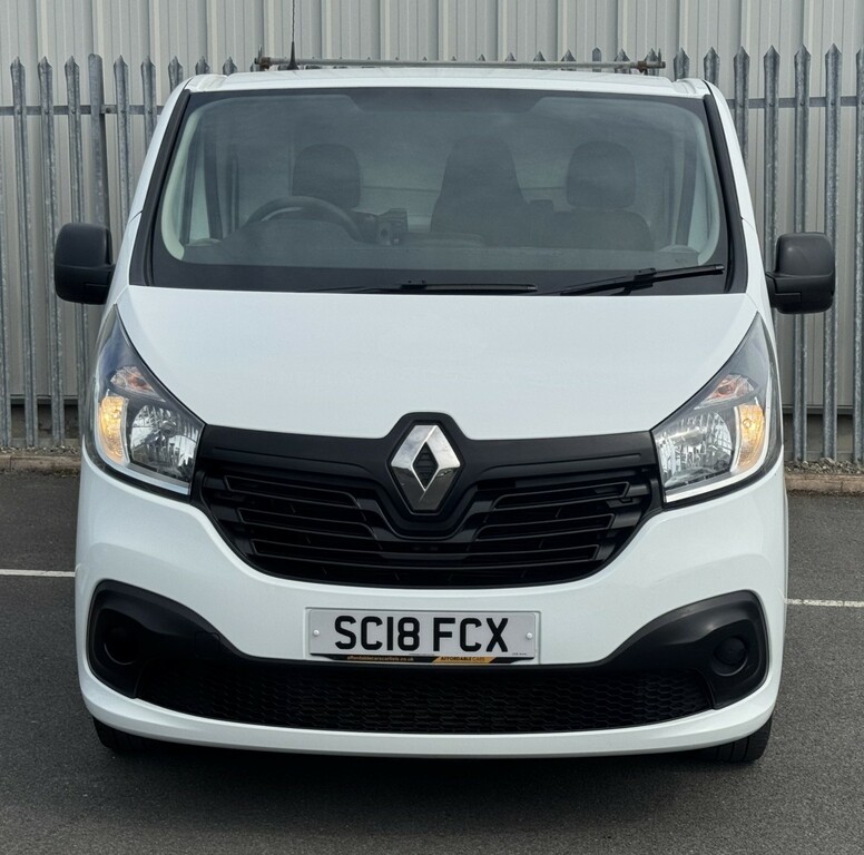 Renault Trafic Panel Van 1.6 Dci Business No Vat 2018 SC18FCX White #3