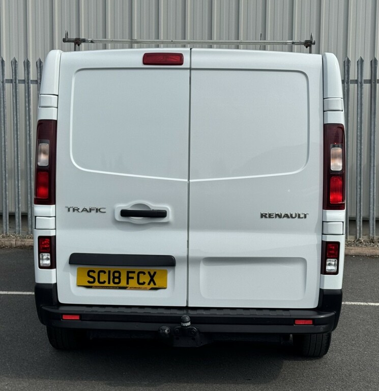 Renault Trafic Panel Van 1.6 Dci Business No Vat 2018 SC18FCX White #6