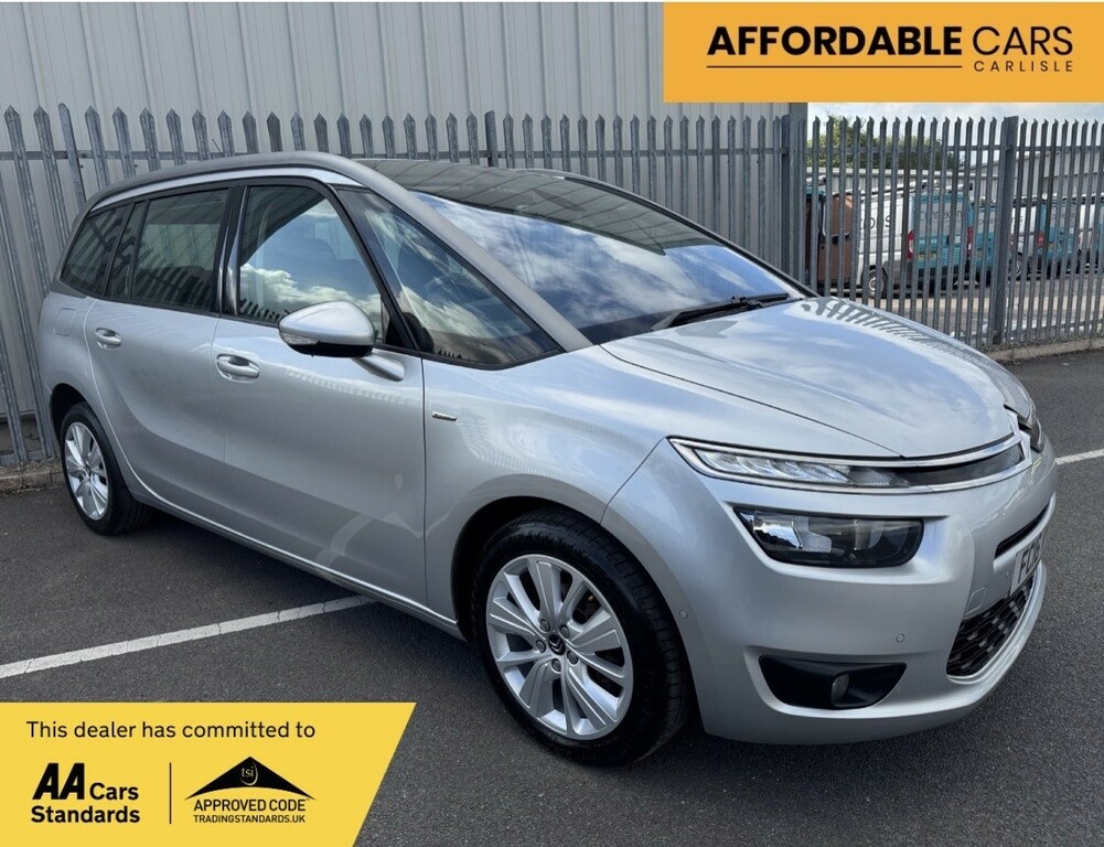 Citroen Grand C4 Picasso Mpv 1.6 Hdi Exclusive 7 Seater 2016 Silver