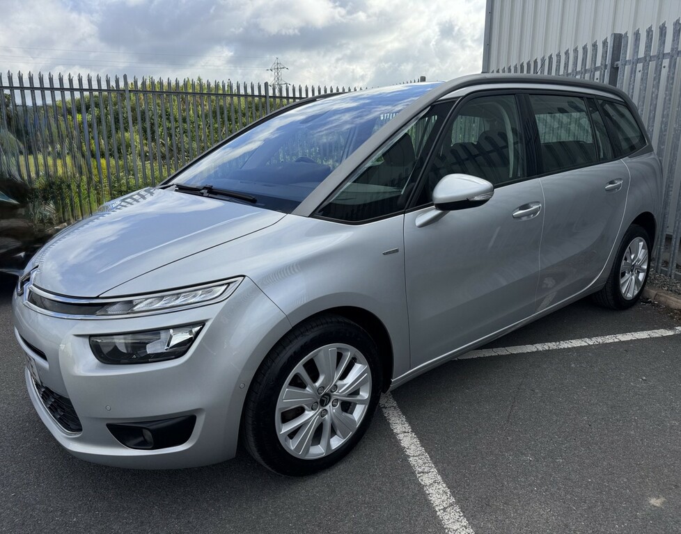 Citroen Grand C4 Picasso Mpv 1.6 Hdi Exclusive 7 Seater 2016 Silver #2