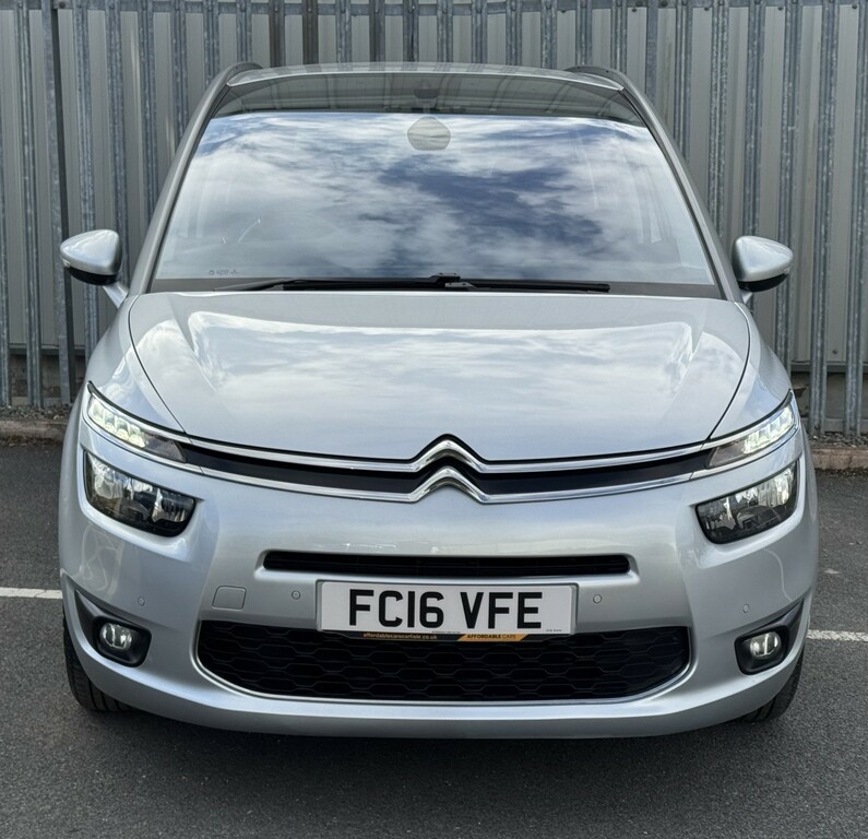Citroen Grand C4 Picasso Mpv 1.6 Hdi Exclusive 7 Seater 2016 Silver #3