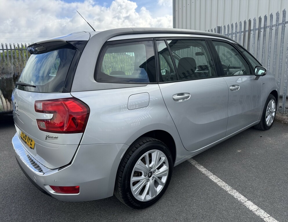 Citroen Grand C4 Picasso Mpv 1.6 Hdi Exclusive 7 Seater 2016 Silver #5
