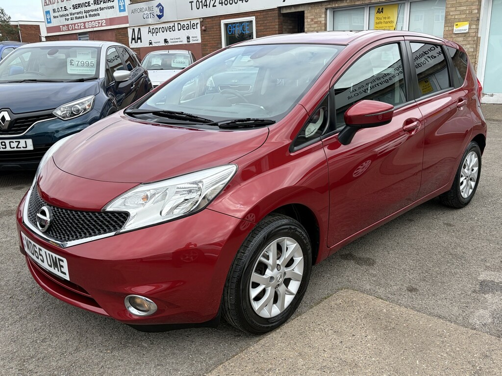 Nissan Note Hatchback 1.2 Acenta Premium 2015 Red