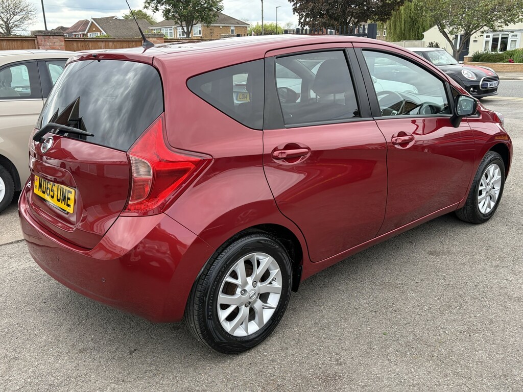 Nissan Note Hatchback 1.2 Acenta Premium 2015 MD65UME Red #6