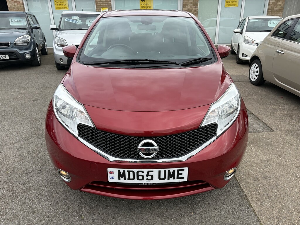 Nissan Note Hatchback 1.2 Acenta Premium 2015 MD65UME Red #2
