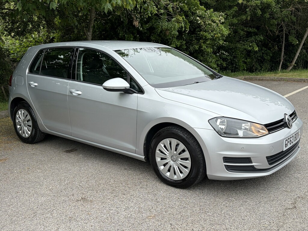 Volkswagen Golf Hatchback 1.2 Tsi Bluemotion Tech S 2013 Silver #3