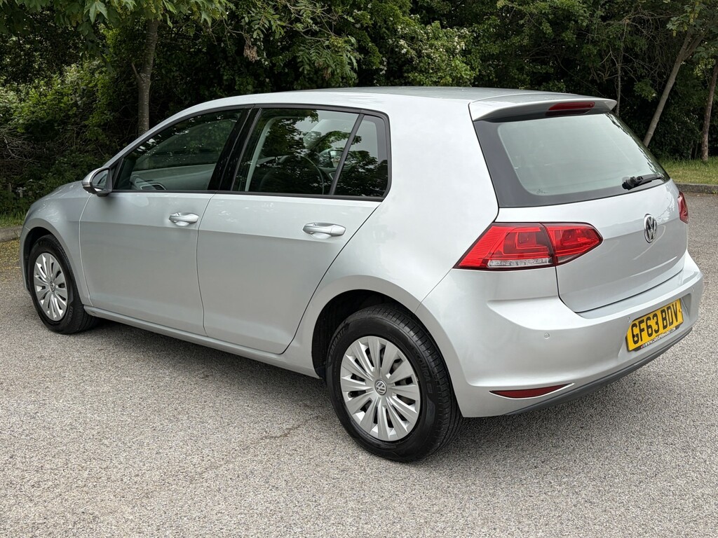 Volkswagen Golf Hatchback 1.2 Tsi Bluemotion Tech S 2013 Silver #4