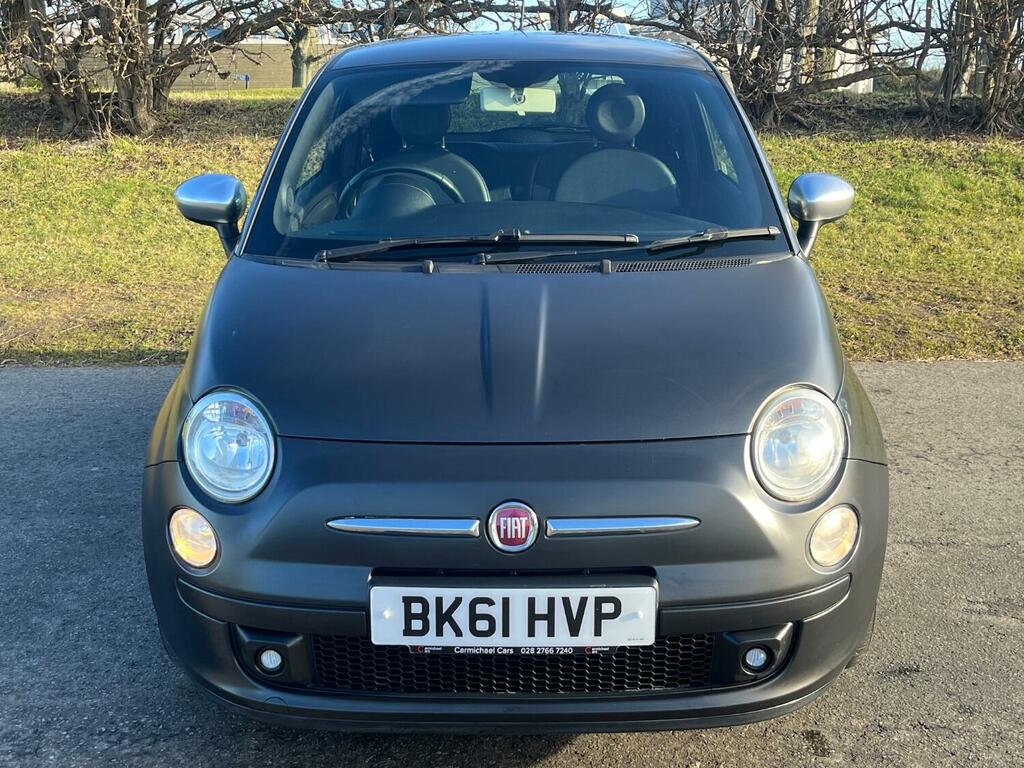 Fiat 500 Hatchback 1.2 500 1.2 Blackjack 2011 BK61HVP Black #2