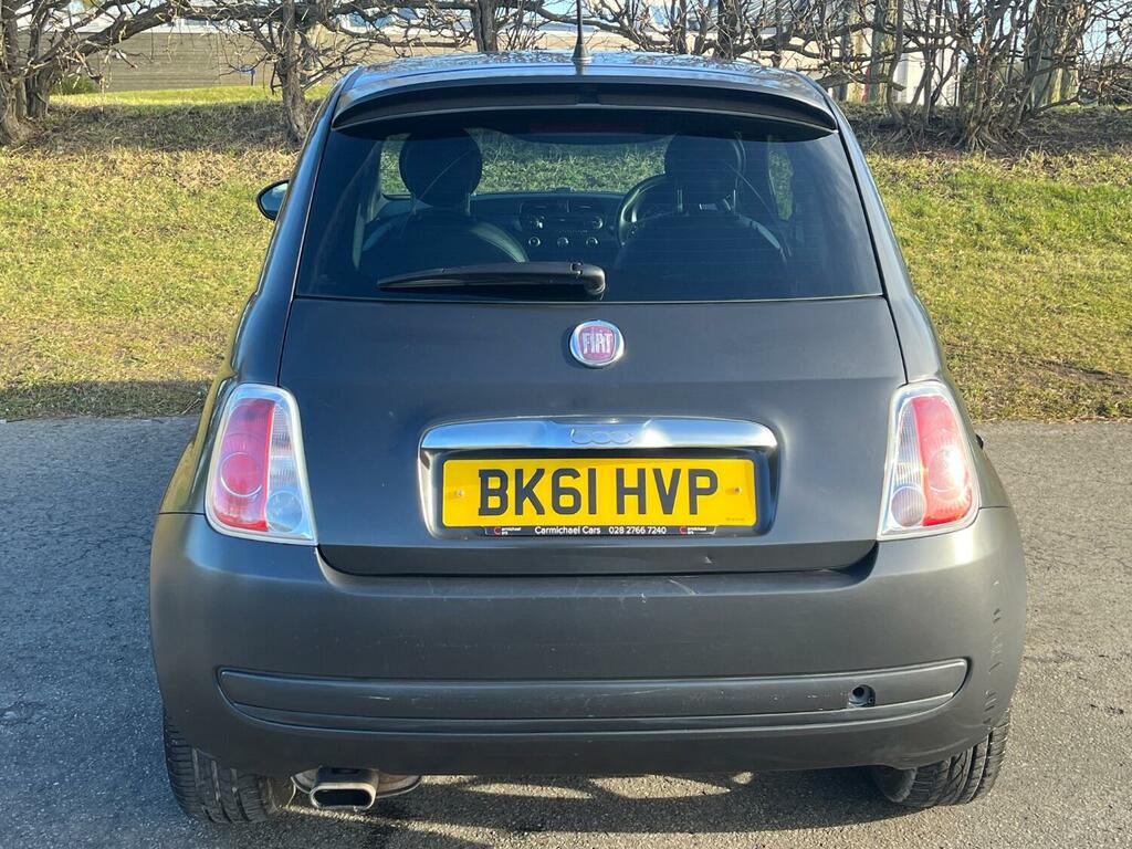 Fiat 500 Hatchback 1.2 500 1.2 Blackjack 2011 BK61HVP Black #5