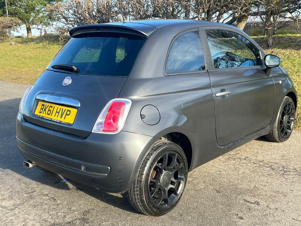 Fiat 500 Hatchback 1.2 500 1.2 Blackjack 2011 BK61HVP Black #6