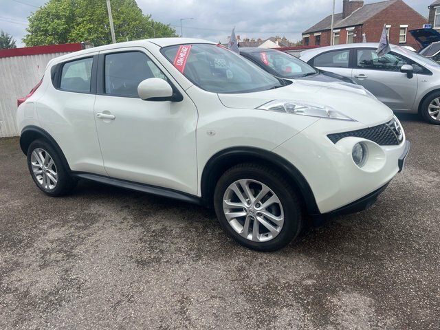 Nissan Juke 1.6 Acenta Suv Euro 5 S S 117 White #3