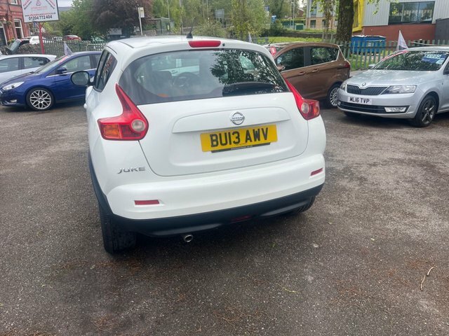 Nissan Juke 1.6 Acenta Suv Euro 5 S S 117 White #4
