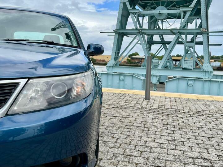 Saab 9-3 1.9 Tid Vector Sport Sportwagon Blue #4