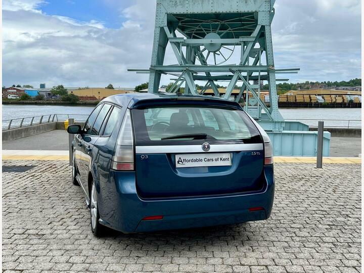 Saab 9-3 1.9 Tid Vector Sport Sportwagon Blue #6
