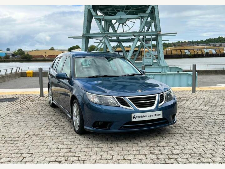 Saab 9-3 1.9 Tid Vector Sport Sportwagon Blue