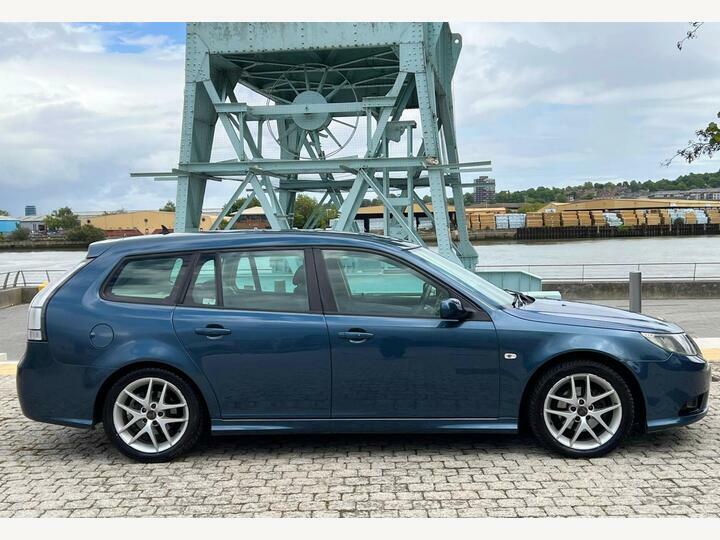 Saab 9-3 1.9 Tid Vector Sport Sportwagon Blue #3