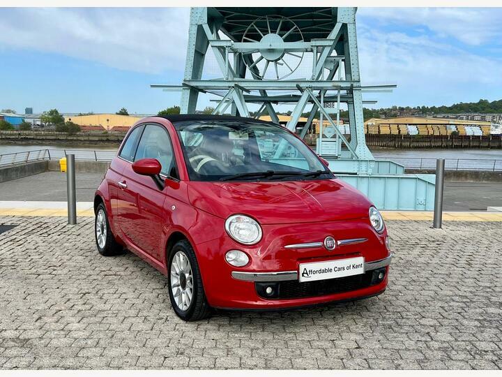 Fiat 500C 1.2 Lounge Dualogic Euro 6 Ss Red