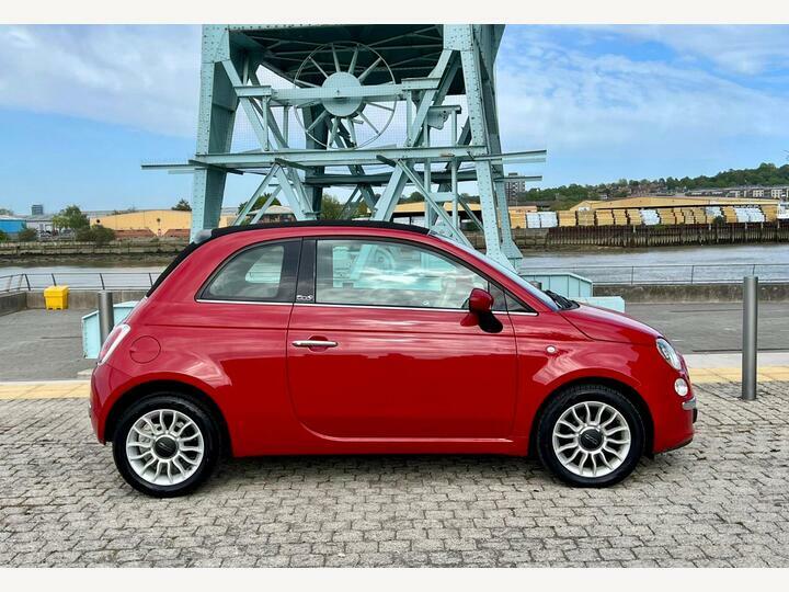 Fiat 500C 1.2 Lounge Dualogic Euro 6 Ss Red #3