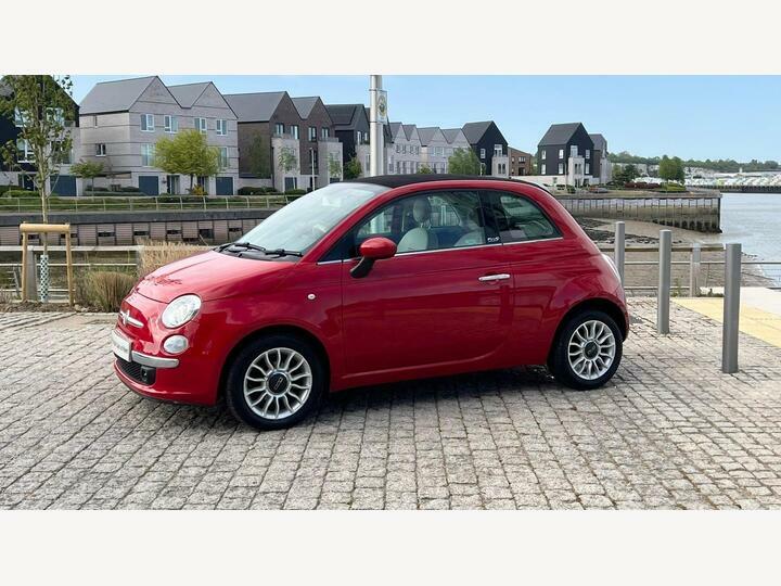 Fiat 500C 1.2 Lounge Dualogic Euro 6 Ss Red #4