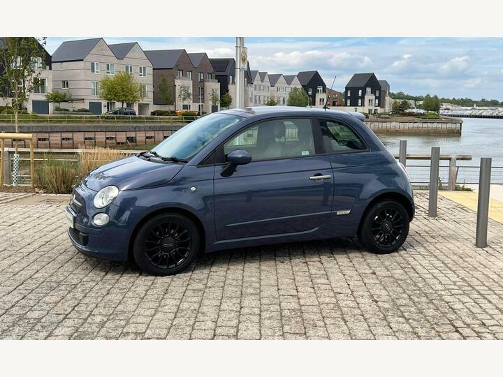 Fiat 500 0.9 Twinair Dualogic Euro 5 Ss LT12NXO Blue #4