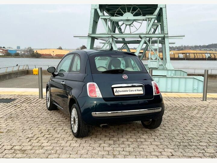 Fiat 500 0.9 Twinair Lounge Dualogic Euro 5 Ss Blue #6