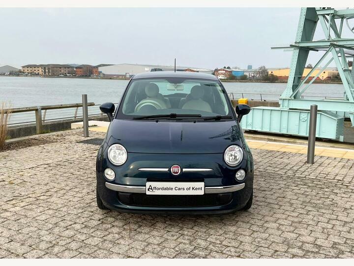 Fiat 500 0.9 Twinair Lounge Dualogic Euro 5 Ss Blue #2