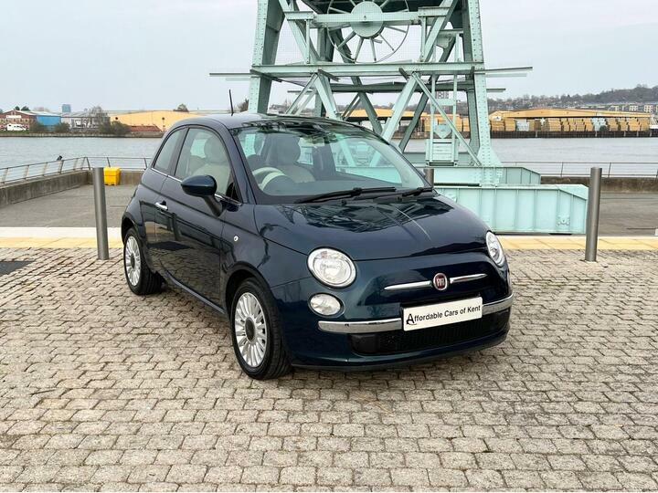 Fiat 500 0.9 Twinair Lounge Dualogic Euro 5 Ss Blue