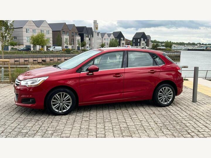Citroen C4 1.6 Vti Vtr Euro 5 Red #4