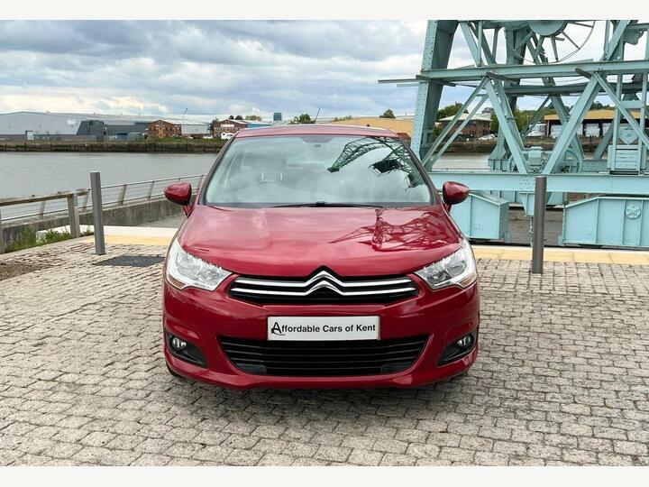 Citroen C4 1.6 Vti Vtr Euro 5 Red #2