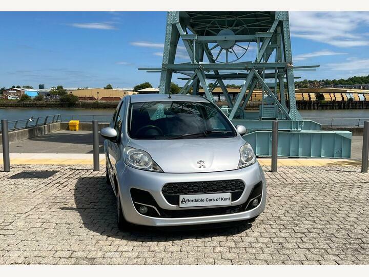 Peugeot 107 1.0 12V Active 2 Tronic Euro 5 Silver