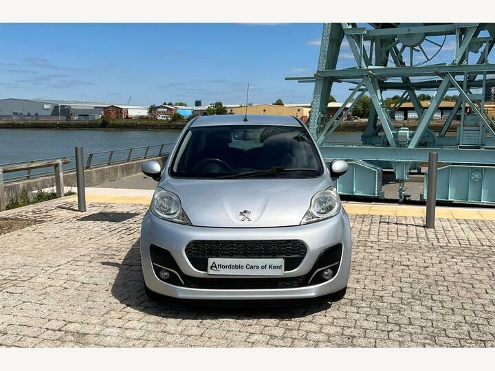 Peugeot 107 1.0 12V Active 2 Tronic Euro 5 Silver #2