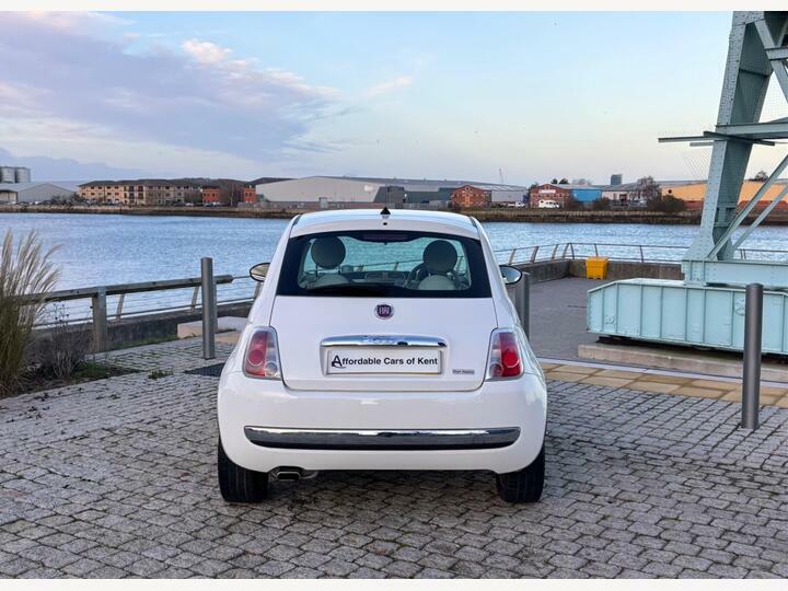 Fiat 500 1.2 Lounge Dualogic Euro 4 White #5
