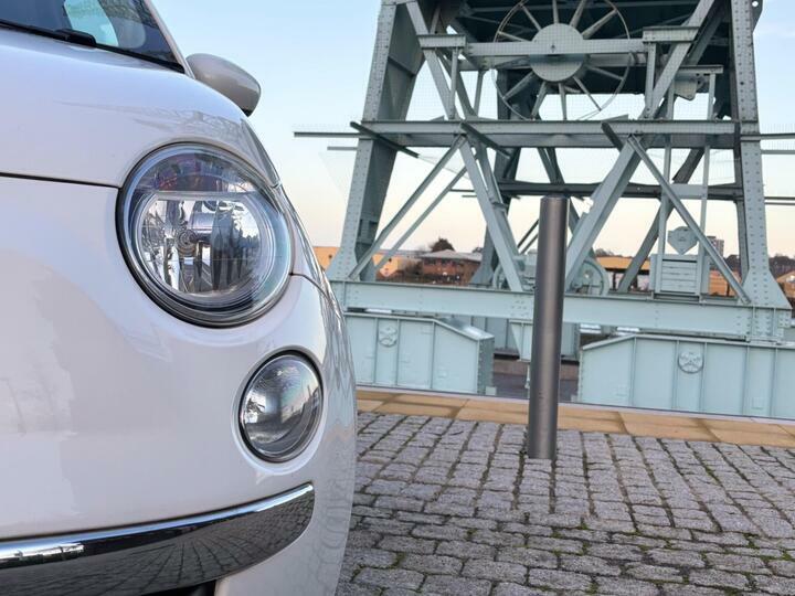 Fiat 500 1.2 Lounge Dualogic Euro 4 White #2