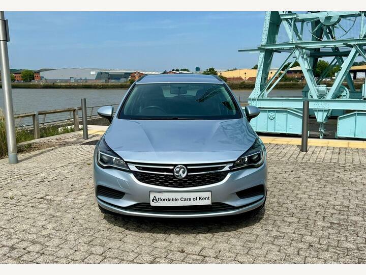 Vauxhall Astra 1.0I Ecoflex Tech Line Tourer Euro 6 VU17GXV Silver #2